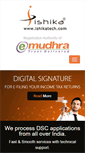 Mobile Screenshot of digitalsignature.in